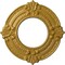 Ekena Millwork Benson Ceiling Medallion (Fits Canopies up to 4 1/8"), 9"OD x 4 1/8"ID x 5/8"P, Iridescent Gold CM09BNIGS - alternate 1